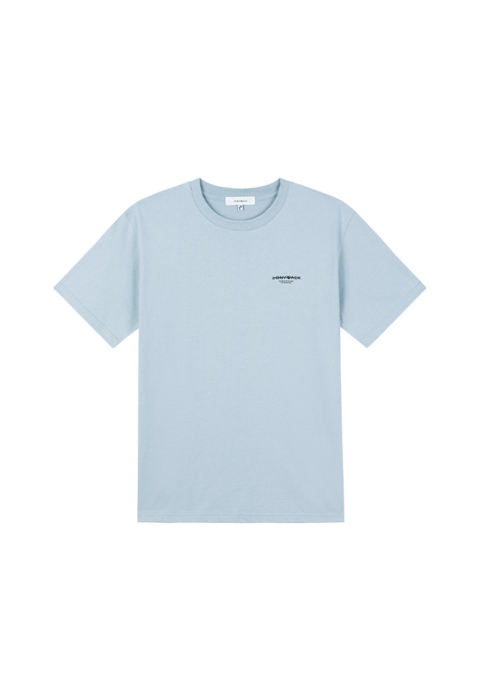 20SS Dept Short-Sleeve T-Shirt_ Grey Blue