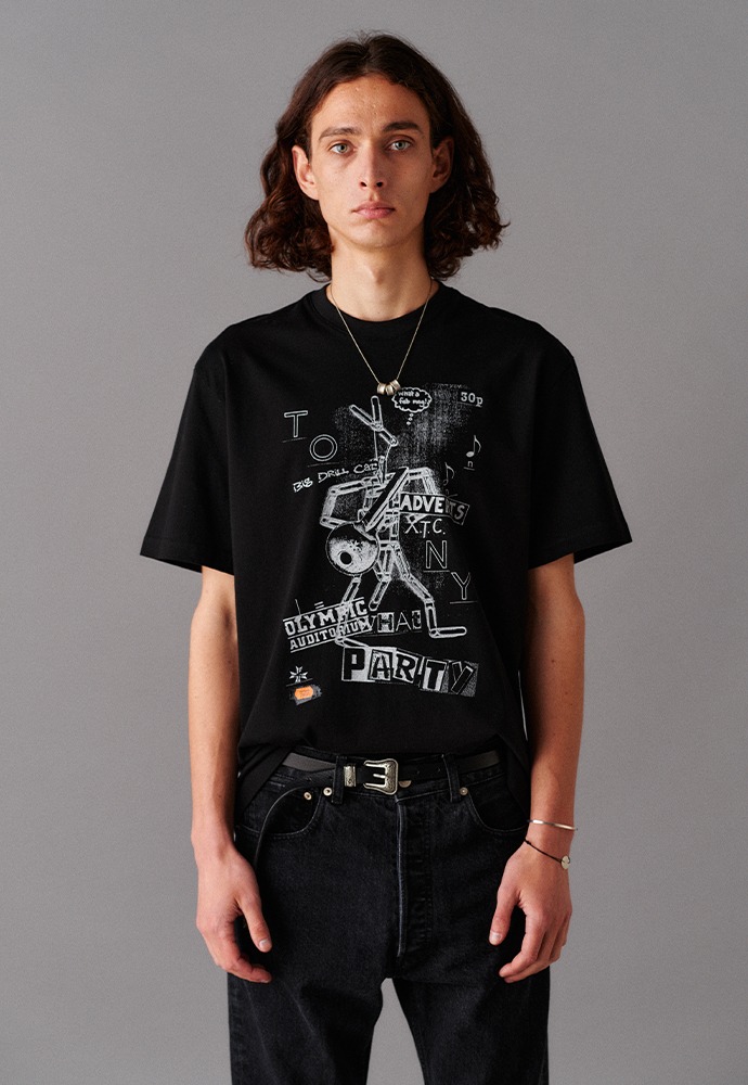 Clip Boy T-Shirt_ Black